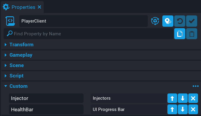 !HealthBar Custom Property