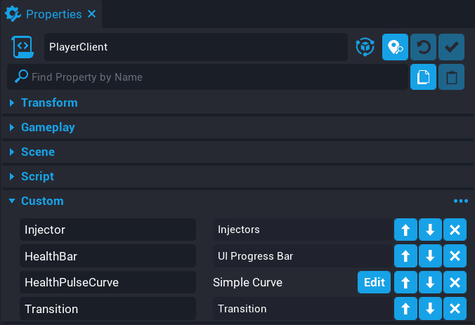 !Transition Custom Property