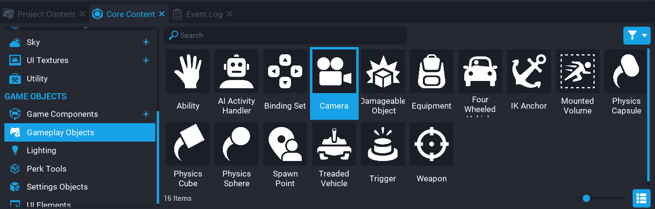 !Camera Component