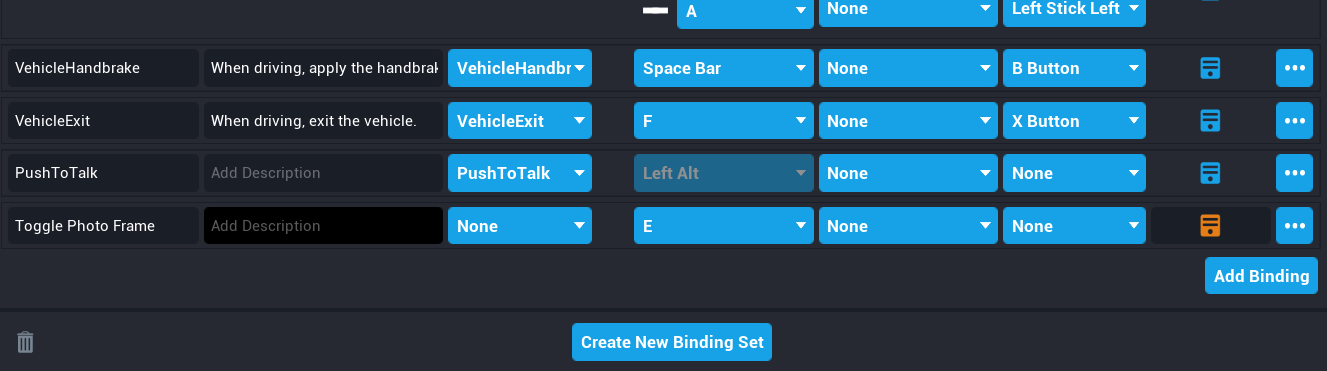 !Add Binding
