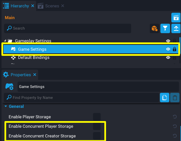 !Concurrent Storage Properties