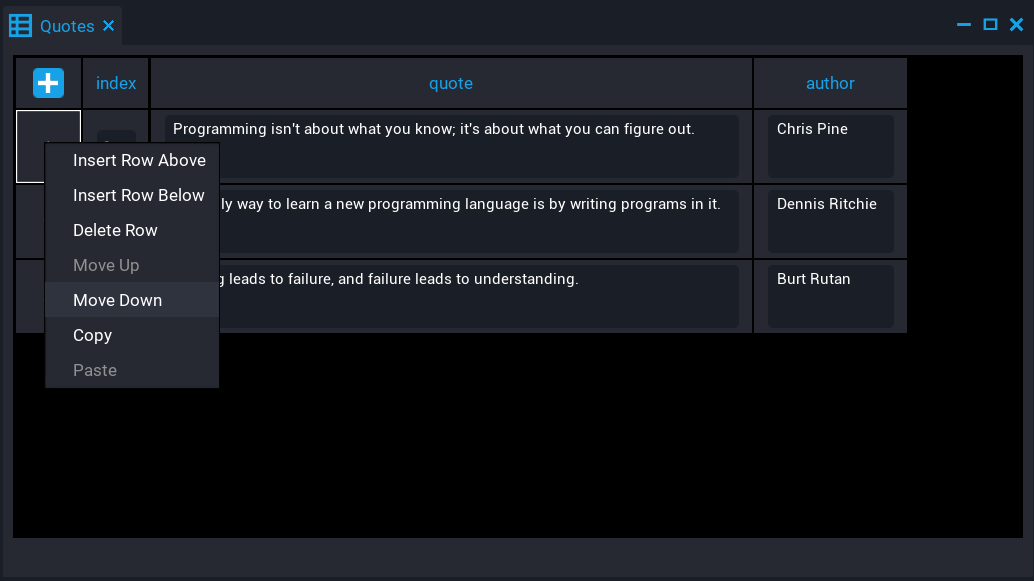 image_tooltip Move Row