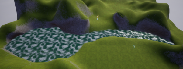 !Plane with Water Material