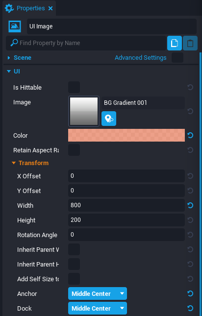 !UI Image Properties