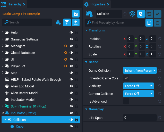 !Incubator Placeable Static Properties