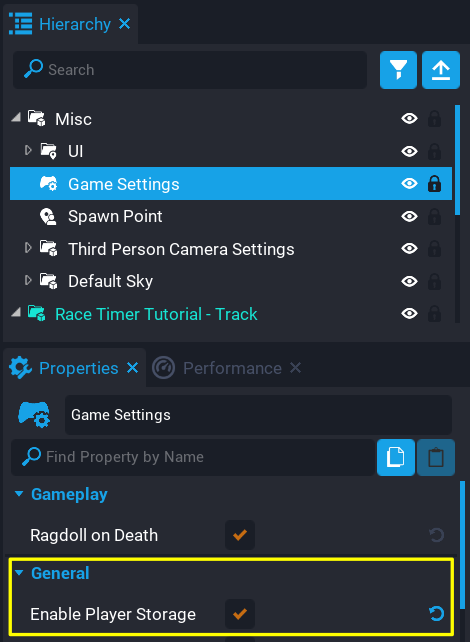 !Enable Player Storage