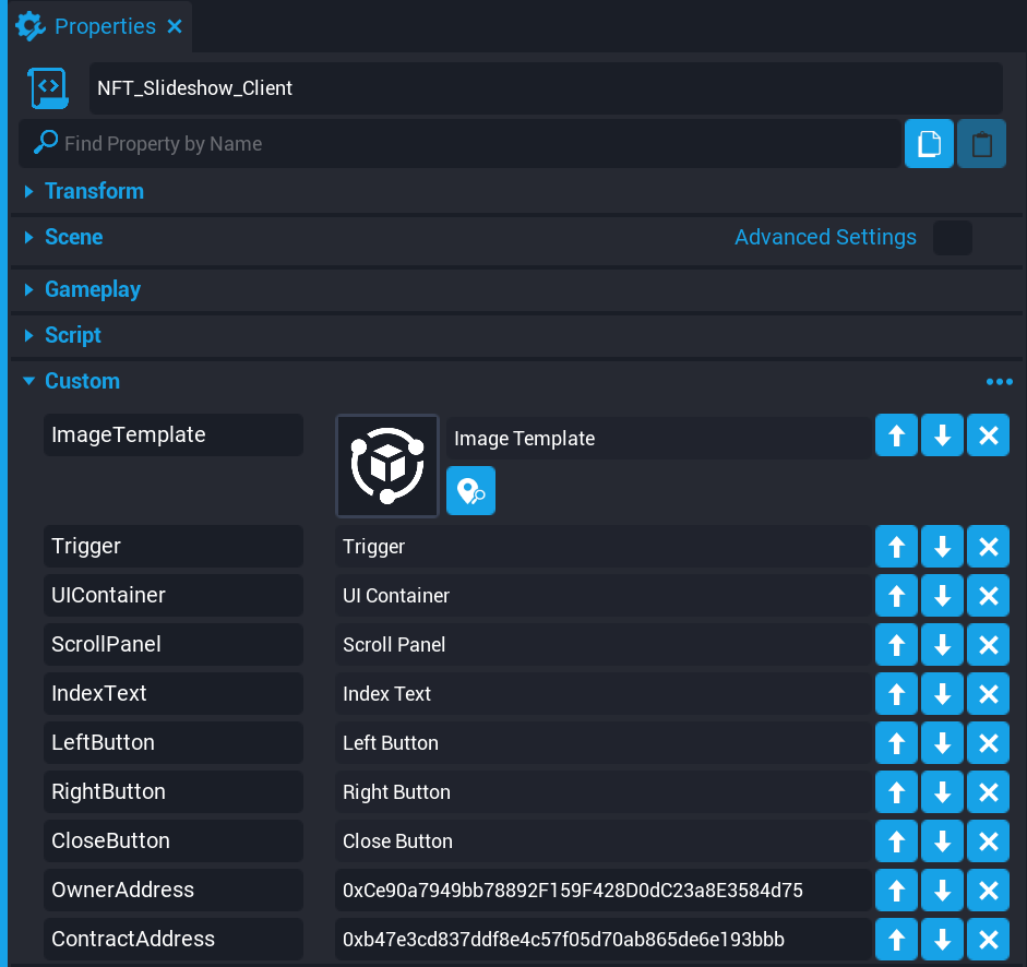 !Slideshow Script Properties