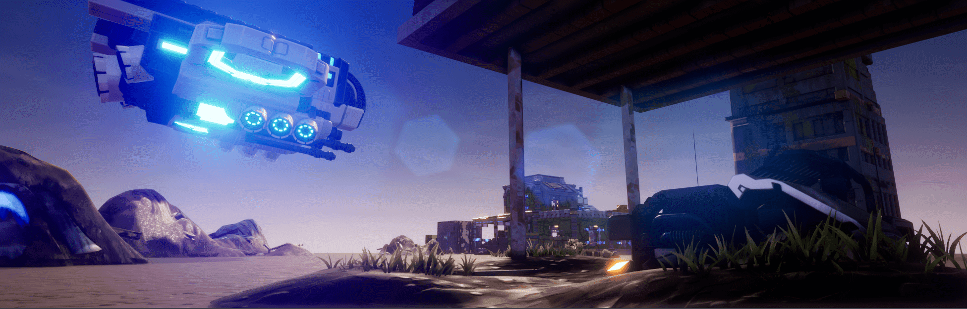 The default of AO is subtle but clear. Post Process Effects